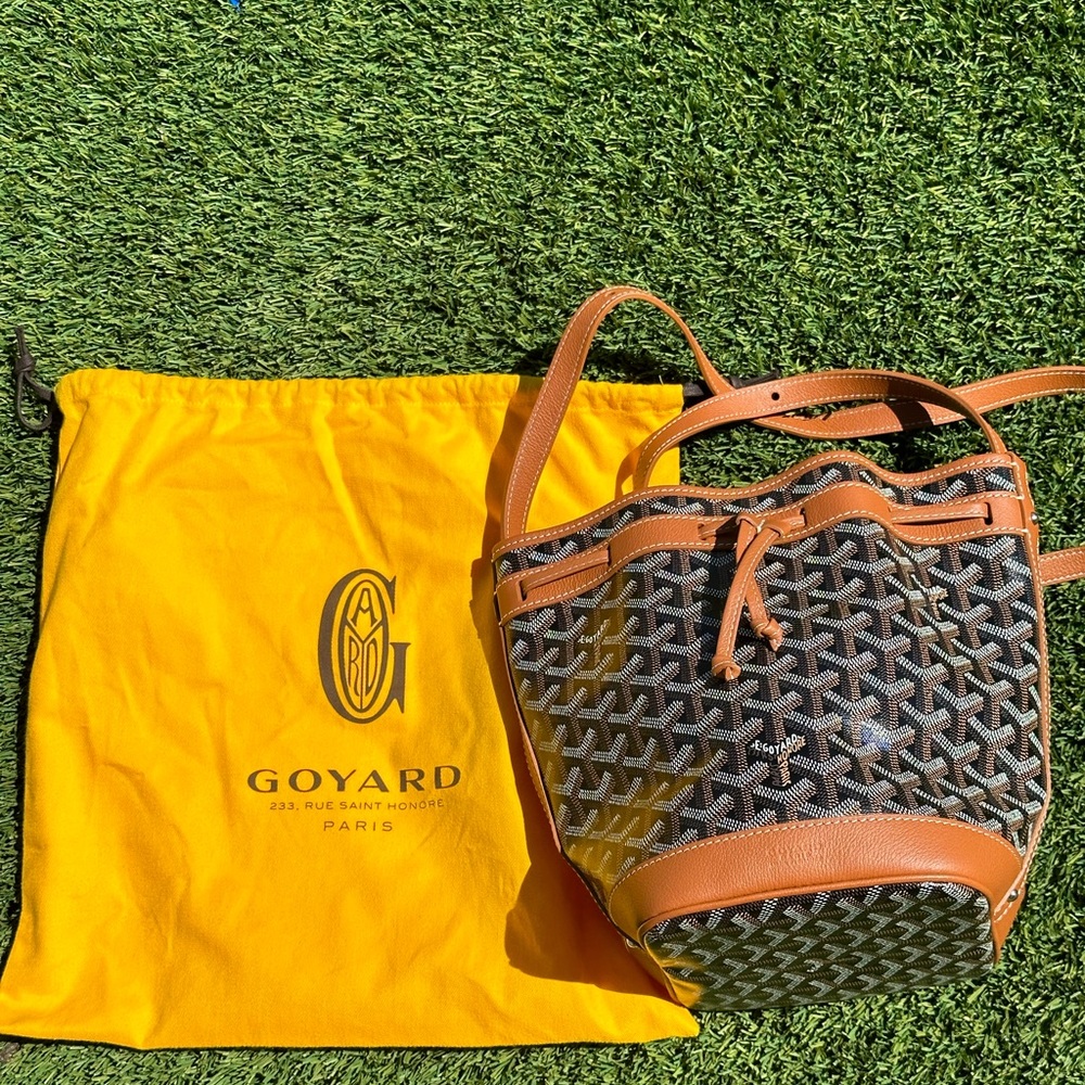 **SOLD***New* GOYARD Goyardine petit flot bucket bag
